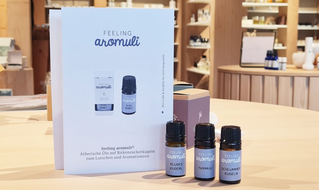 feeling aromuli - mit ätherischen Ölen aromatisierte Birkenzuckerkügelchen