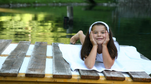 Badeöl mit ätherischen Ölen