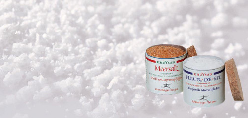 Handgeerntetes Meersalz